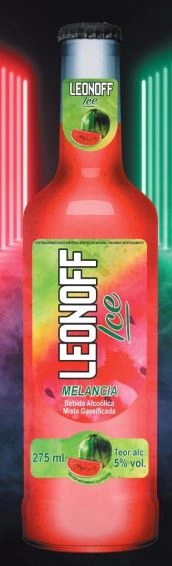 Vodka Nac Leonoff Ice Vd 275ml Melancia