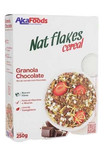 Granola Flakes Natural 250g Choc