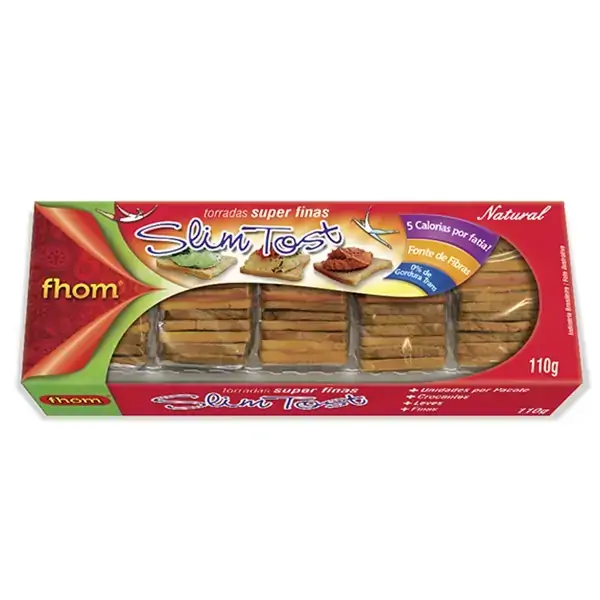 Torrada Natural Fhom Caixa 110g