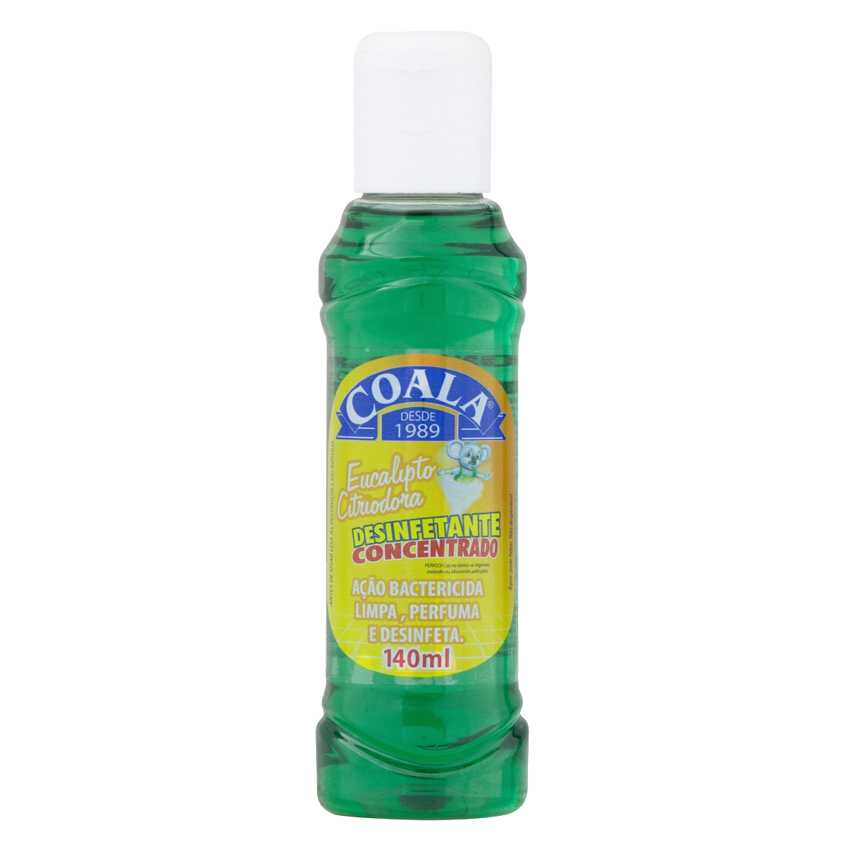 Desinfetante Uso Geral Concentrado Eucalipto Citriodora Coala Frasco 140ml