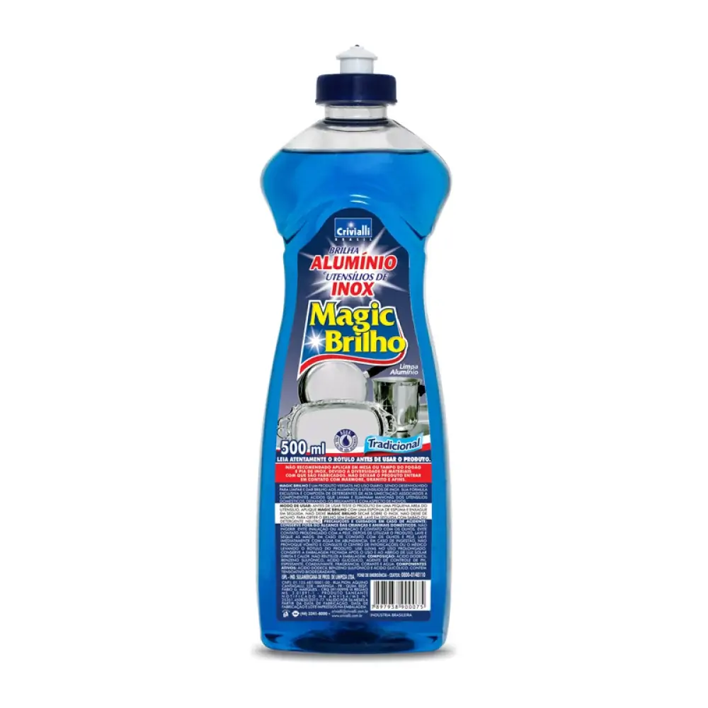Brilha Aluminio E Inox Neutr Magic Brill