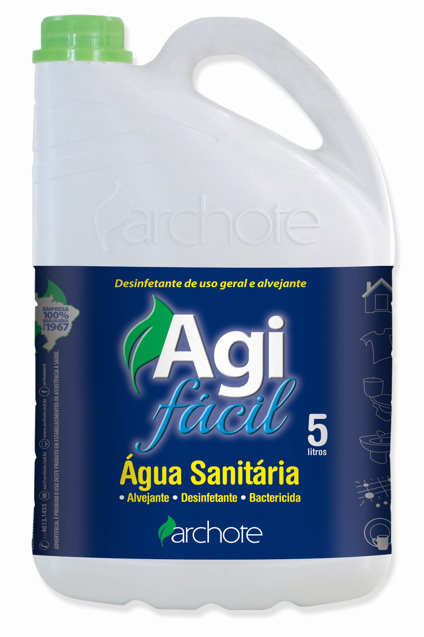 Agua Sanitaria Agifacil 5l