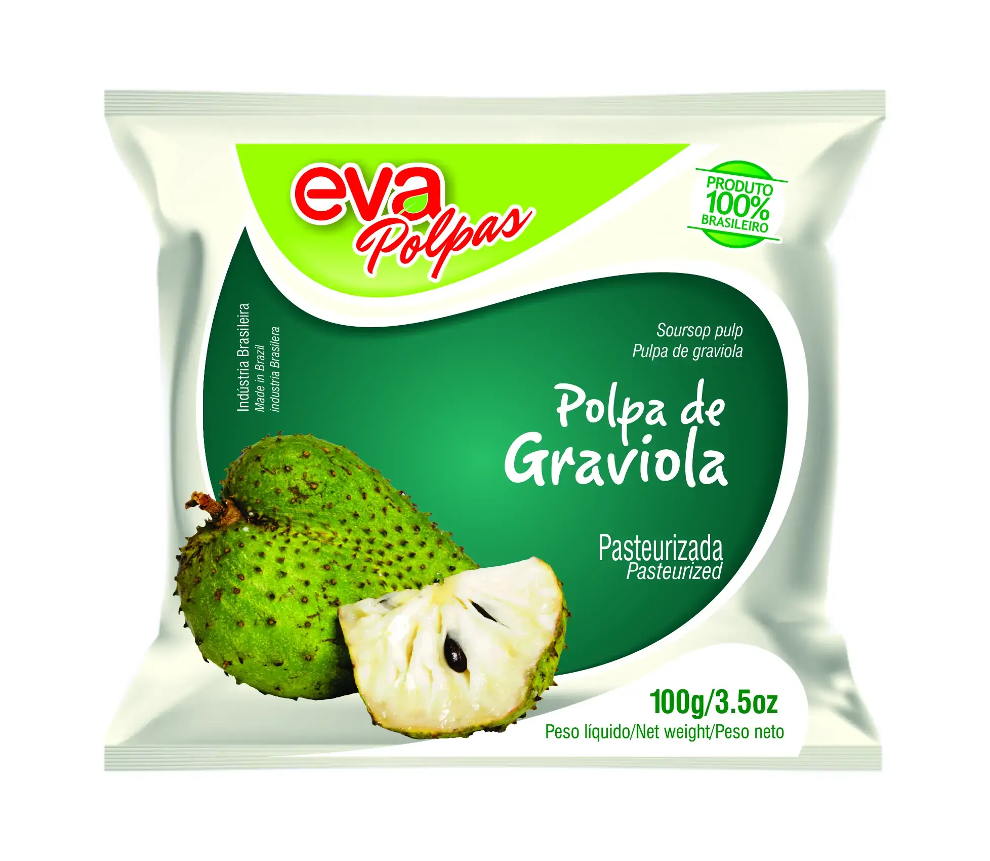 Polpa Fruta Eva Graviola