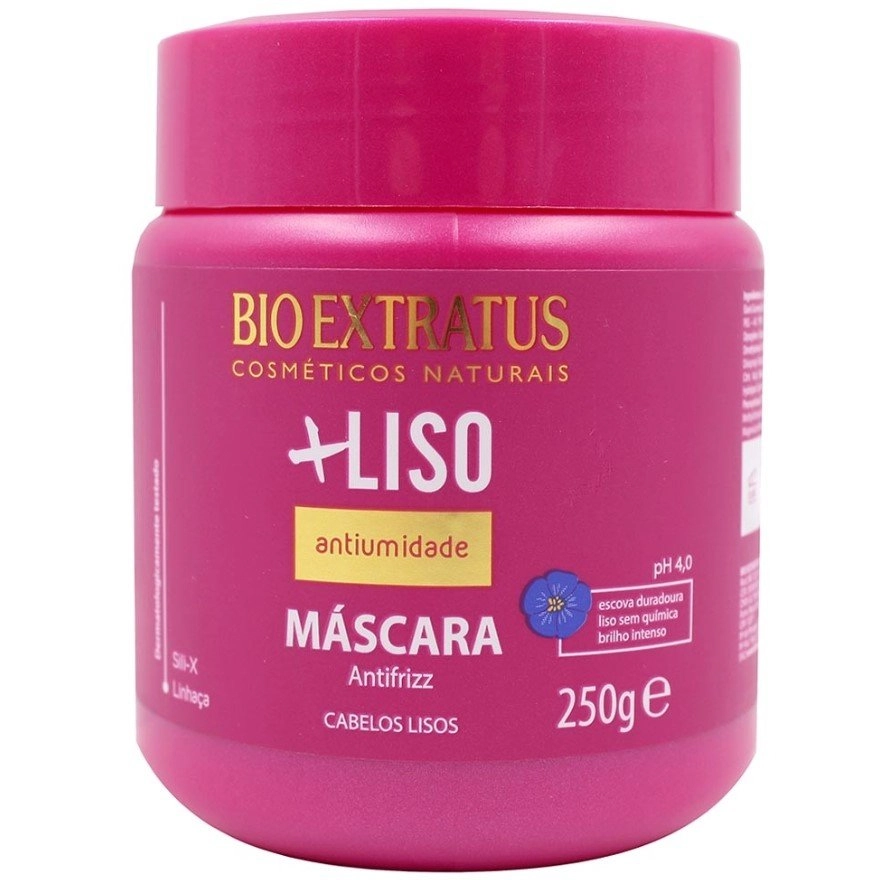 Máscara Bio Extratus Liso Antiumidade 250g
