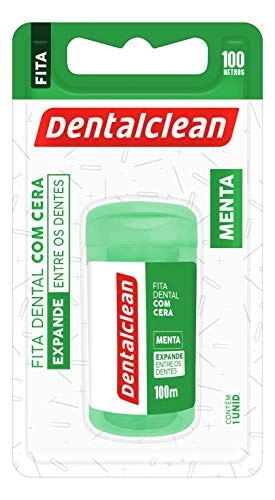 Fita Dental Com Cera Menta Dentalclean 100m