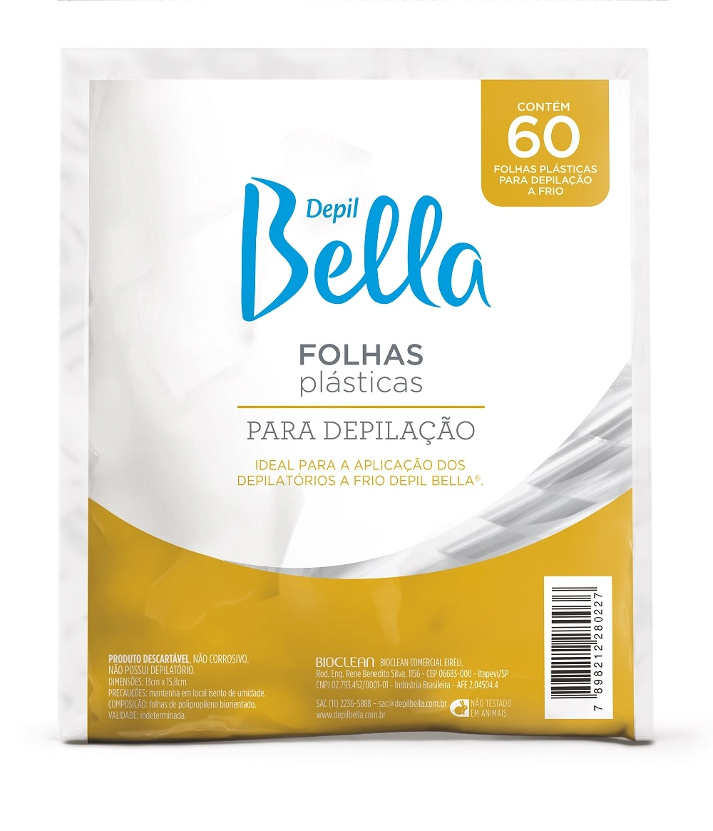 Depil Bella Folhas Plast P/depil