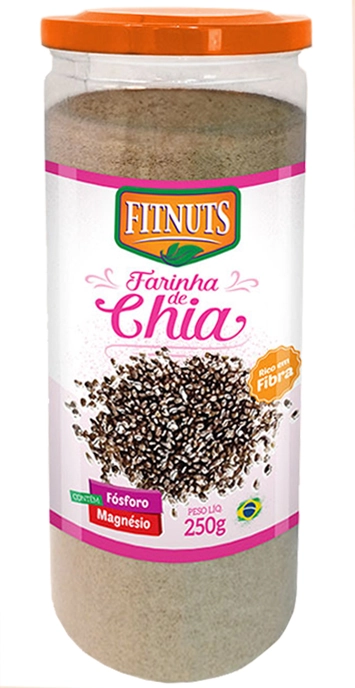 Farinha Fitnuts 250g Chia
