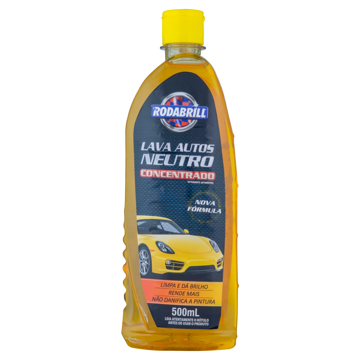 Lava Autos Concentrado Neutro Rodabrill Frasco 500ml