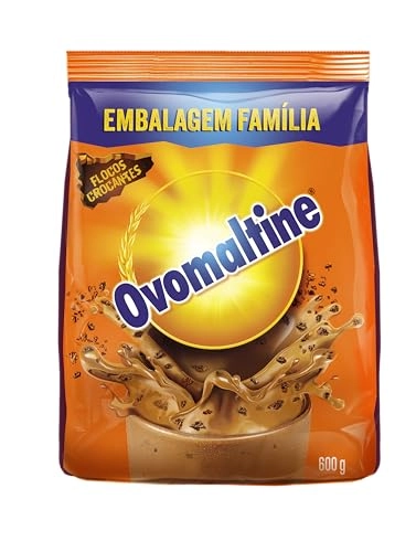 Achocolatado Flocos Crocantes Ovomaltine Pacote 600g Embalagem Família