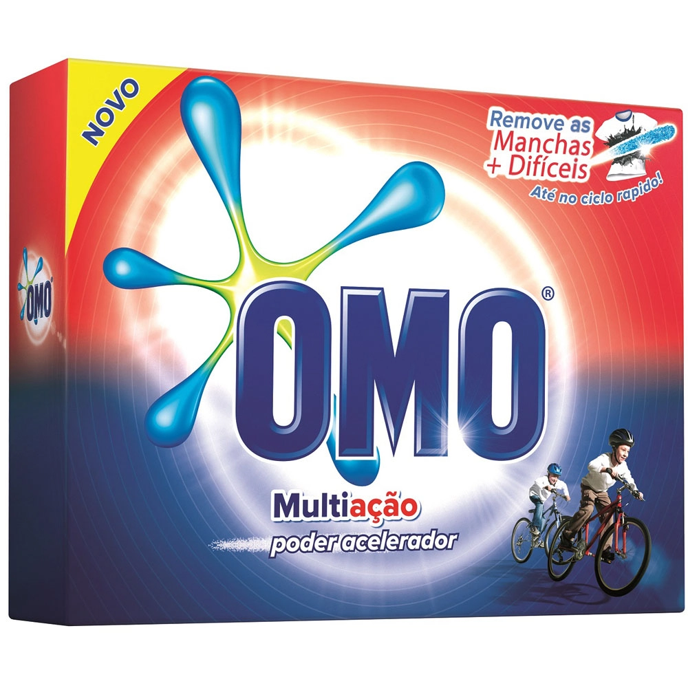 Detergente Em Pó Omo Multiação Poder Acelerador 1kg