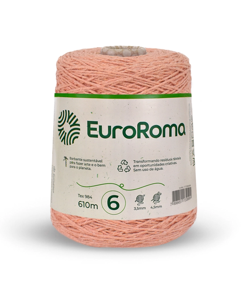 Euroroma Color 4/6 600g 610mt Salmao 1x610mt