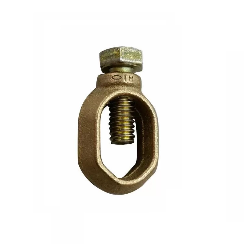 Conector Grampo p/ Haste Aterramento 1/2"-5/8" cabo 6-50mm² 10 Peças Intelli