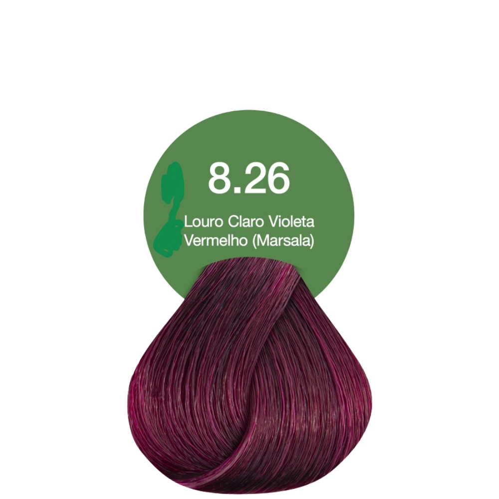 Acquaflora Tint Vegana N. 8.26 Lro Cl Viol Verm Marsala