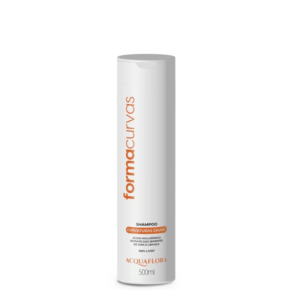 Sh Acquaflora 500ml Forma E Curvas Curv 234abc