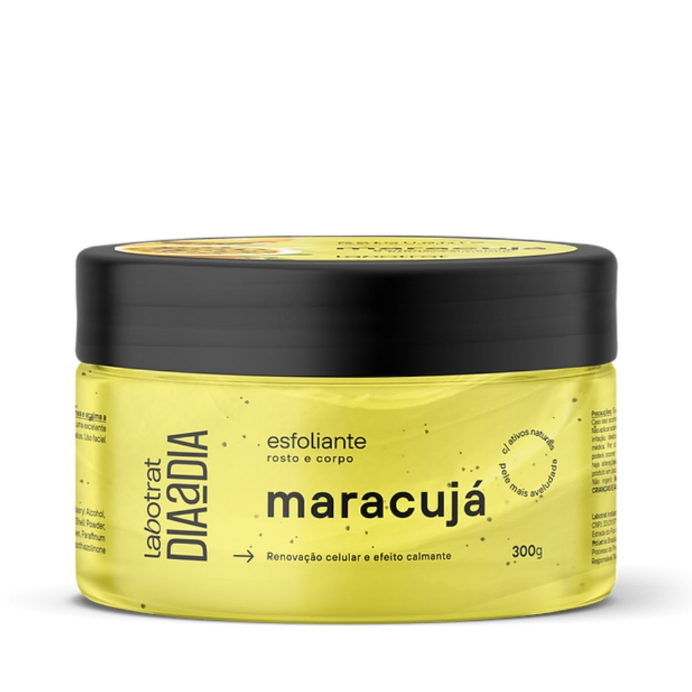 Esfoliante Corporal E Facial Maracujá Labotrat Dia A Dia Pote 300g