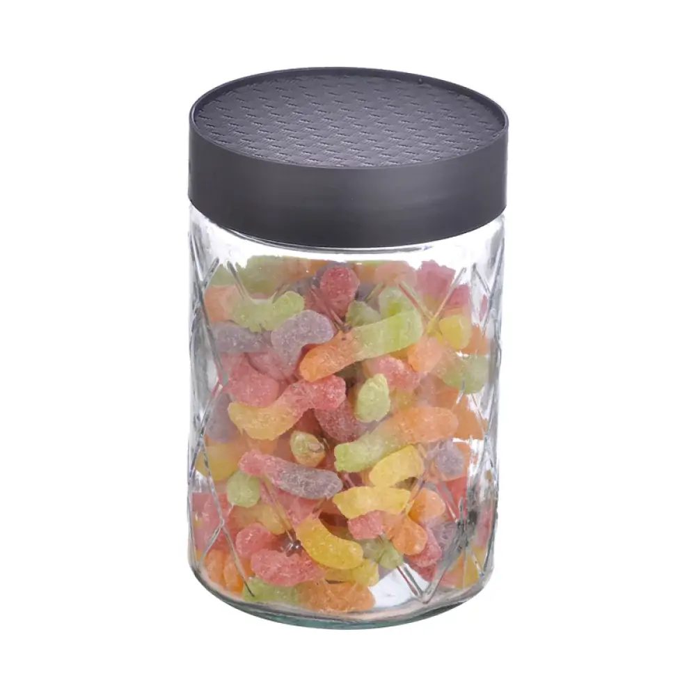 Pote Diamante C/tampa 1,2l