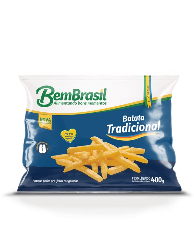 Batata Bem Brasil Tradicional 400g