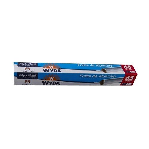 Papel Aluminio Wyda 45cmx65m