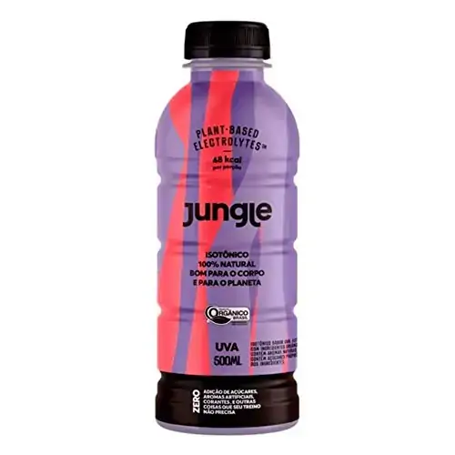 Isotônico Orgânico Uva Jungle Garrafa 500ml