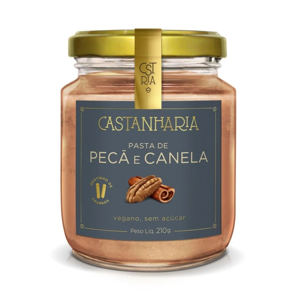Pasta De Peca E Canela Castanharia 210g