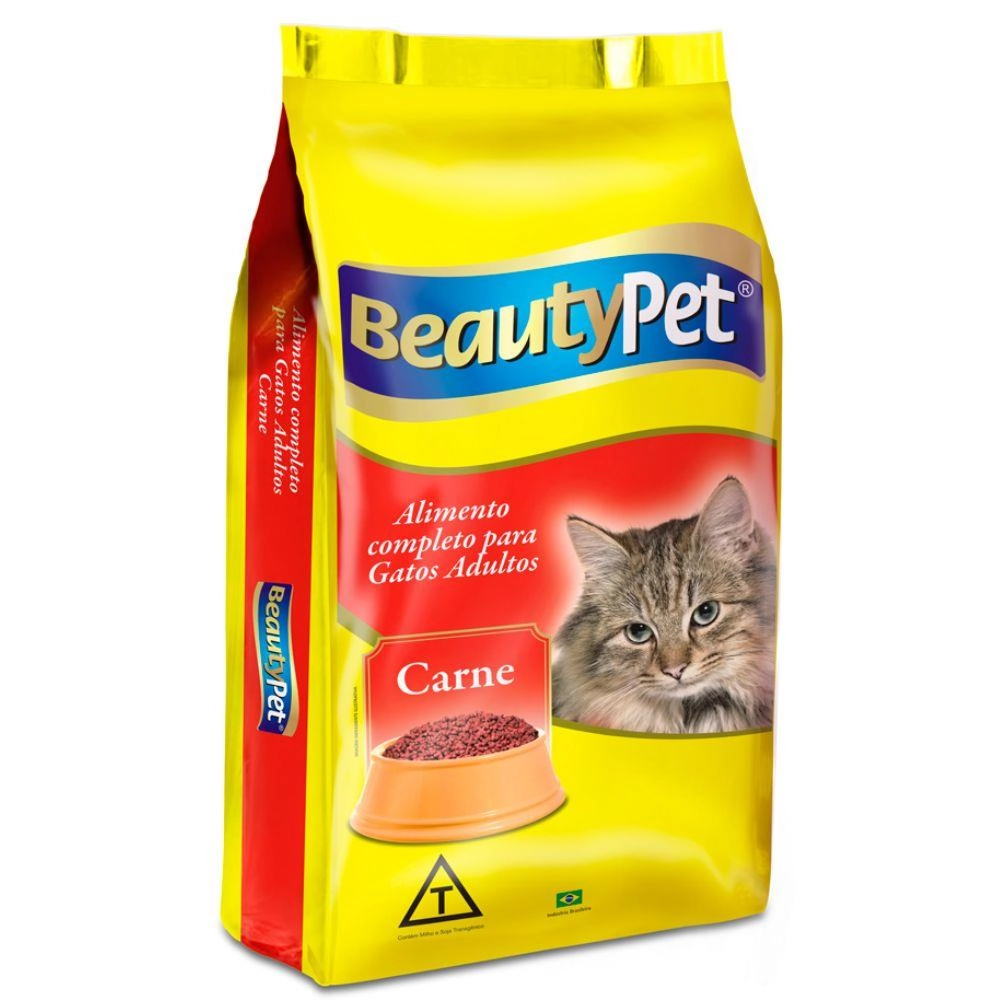 Racao Gato Beauty Carne 1kg