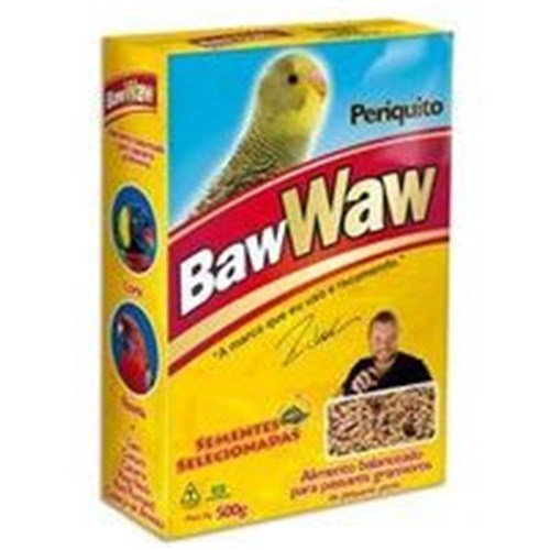 Alim Passaro Baw Waw Periquito 500g