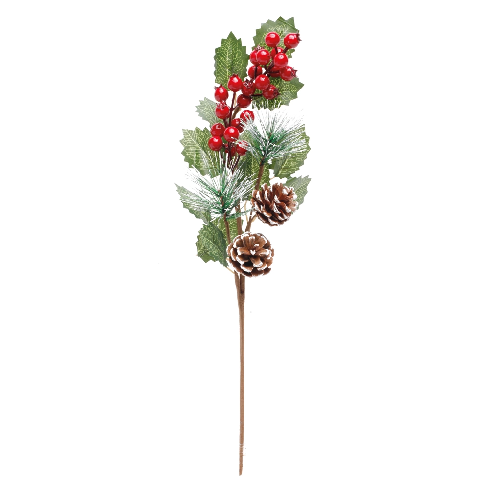Galho Cromus Folhas/frutas/pinhas Vrm/vde 1205339