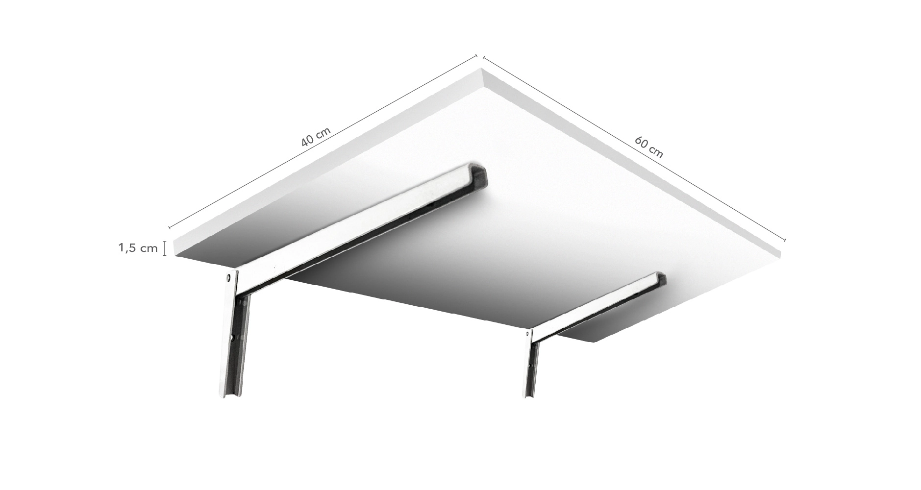 Mesa Dobravel 1.5x40x60cm Utilita