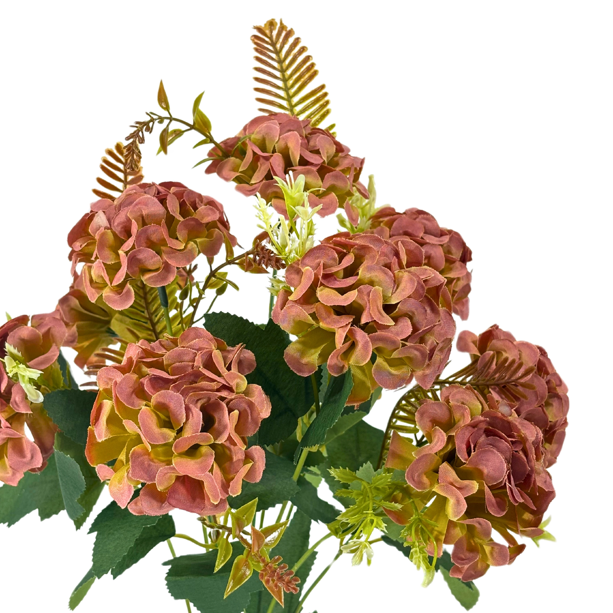 Buque Crisantemo X10 Cafe 42cm 42554cf Bela Flor