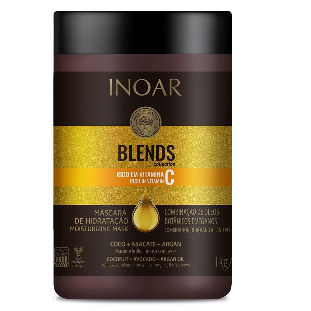 Creme/mascara Tratamento Inoar Blends 1kg