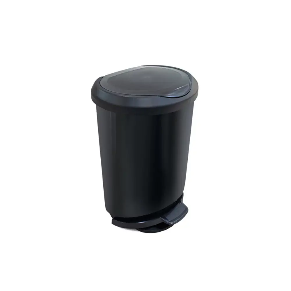 Lixeira Pedal Trava Preta 45l 25746 Toyplast