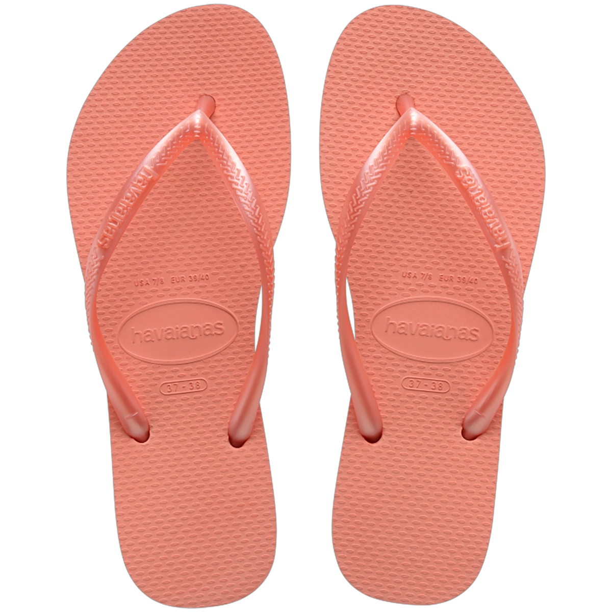 Chinelo Rosa Peach Slim Havaianas N° 37/38