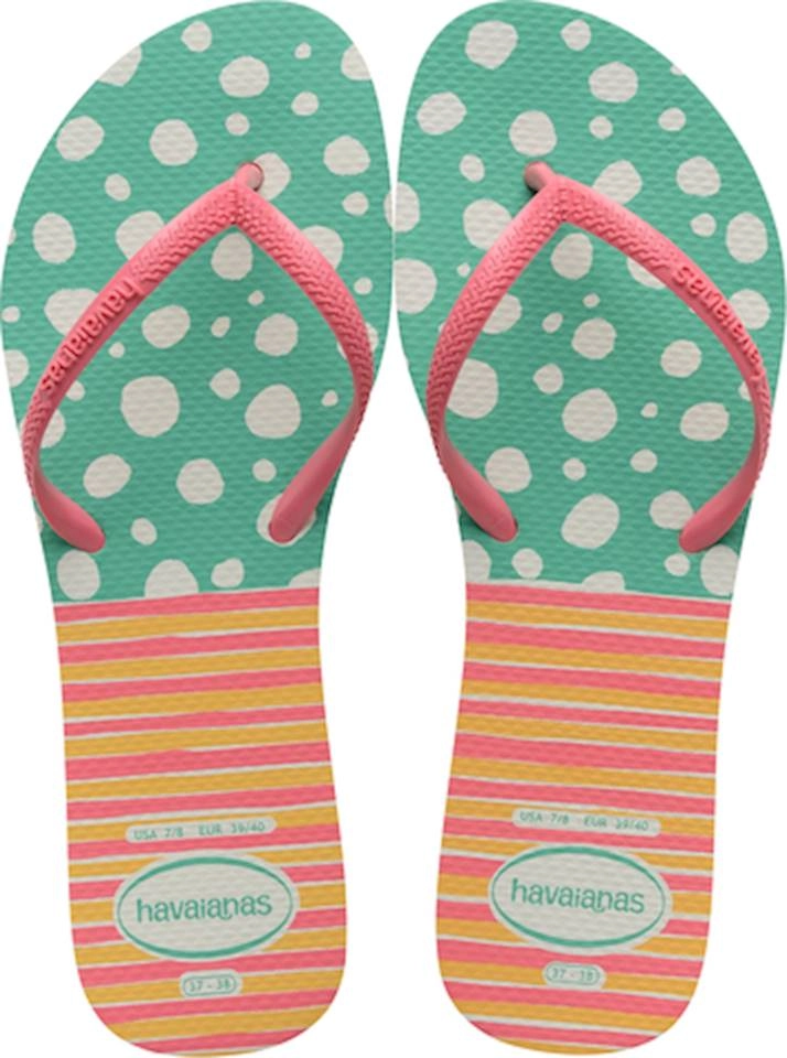 Chinelo Branco/rosa Flat Mix Havaianas N° 41/42