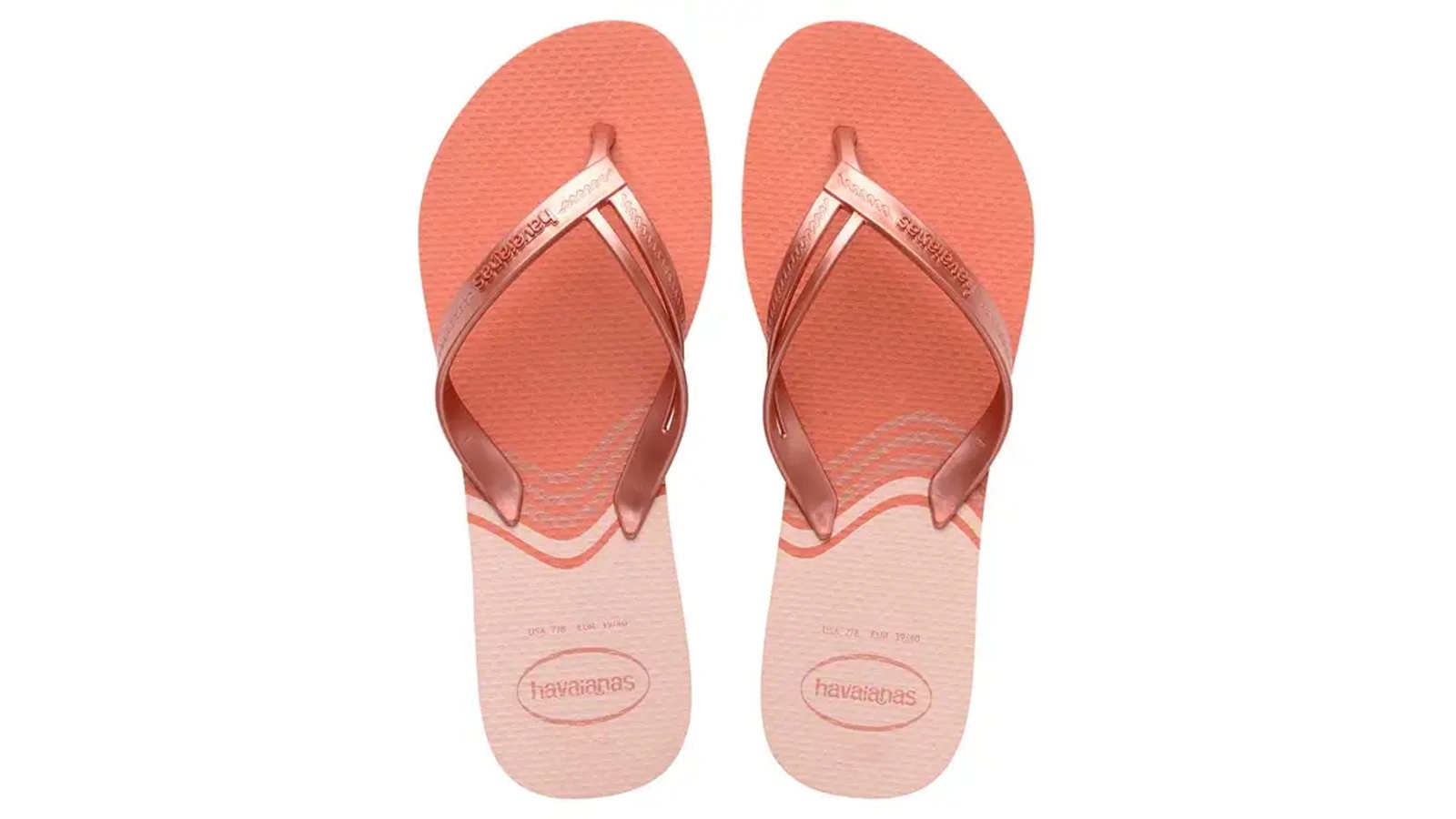 7016706 Sandalias Havaianas Elegance Print Gd F80 Sandalias Havaianas Elegance Print Fc Rosa Clay