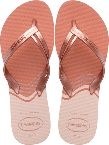 Chin.havaianas Elegan.print Rosa Clay 9259