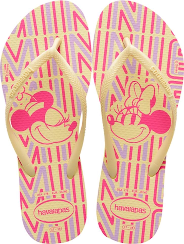 Chinelo Adulto Havaianas Slim Disney Buttercream