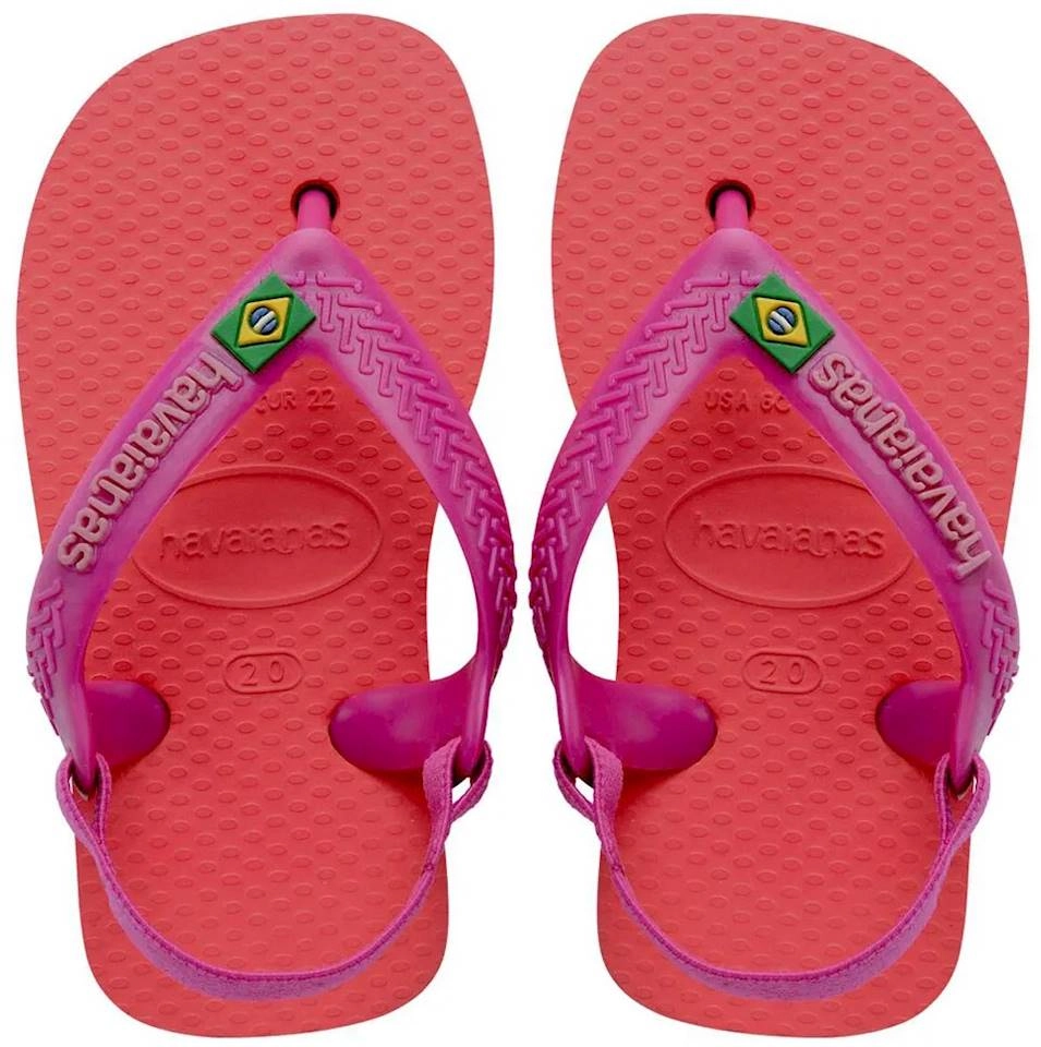 Chinelo Infantil Havaianas Baby Br Coral