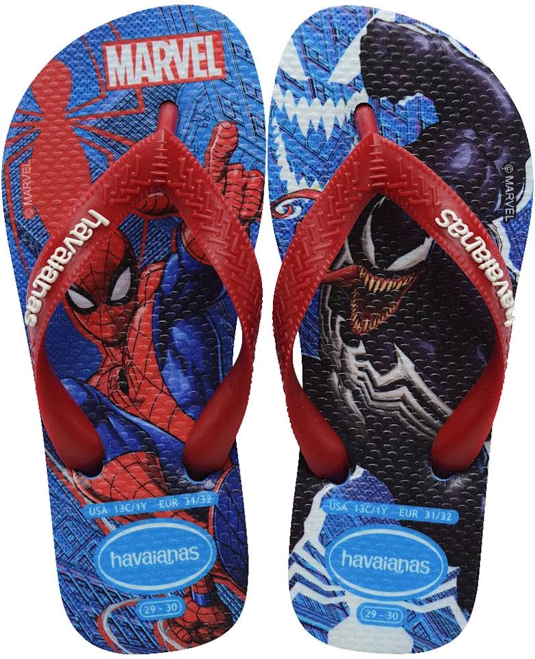 Chinelo Kids Havaianas Top Marvel Ii Azul