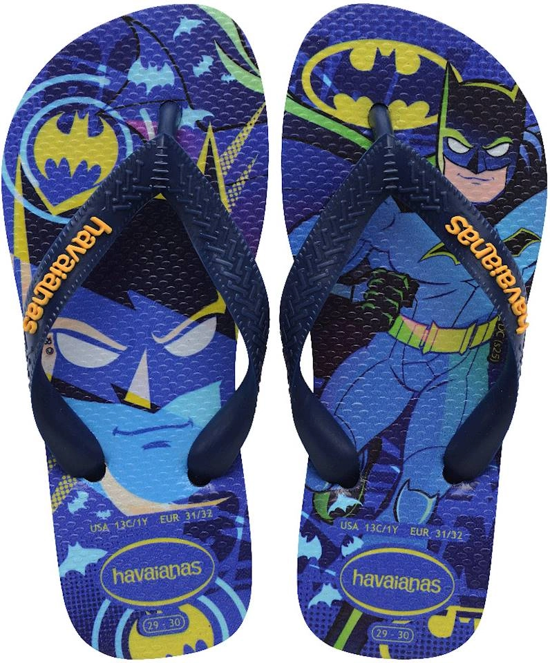 Chinelo Kids Havaianas Top Warner Mar