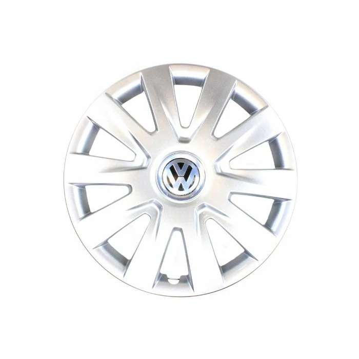 Calota Aro 15 Pol. Prata Fixação por Encaixe - VOLKSWAGEN 5Z0601147MYSW