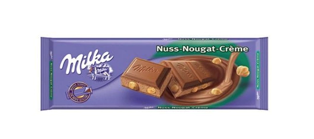 Chocolate ao Leite com Avelãs Inteiras Milka Pacote 100g