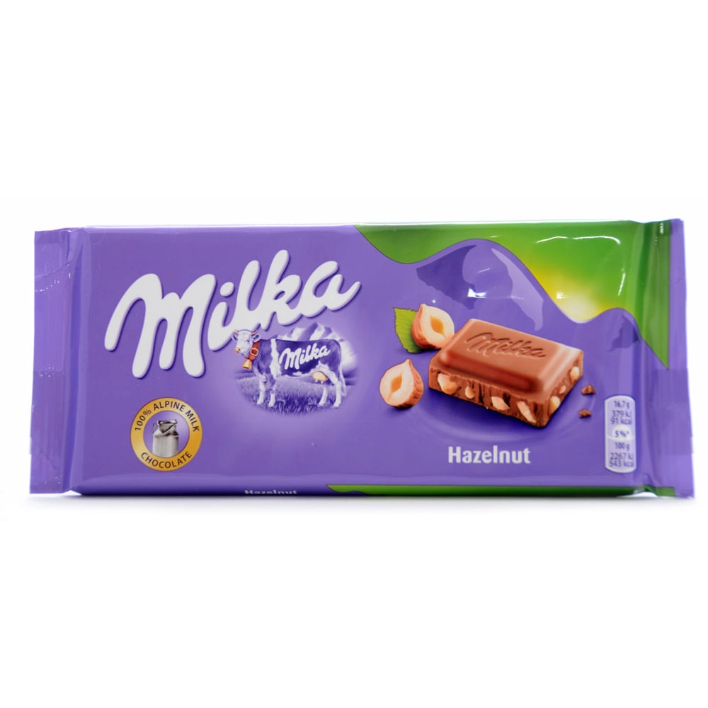 Choc Milka Whole Hazenut 100g