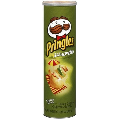 Pringles Flavored Potato Chips, Jalapeno, 5.96 Ounce Pack Of 14