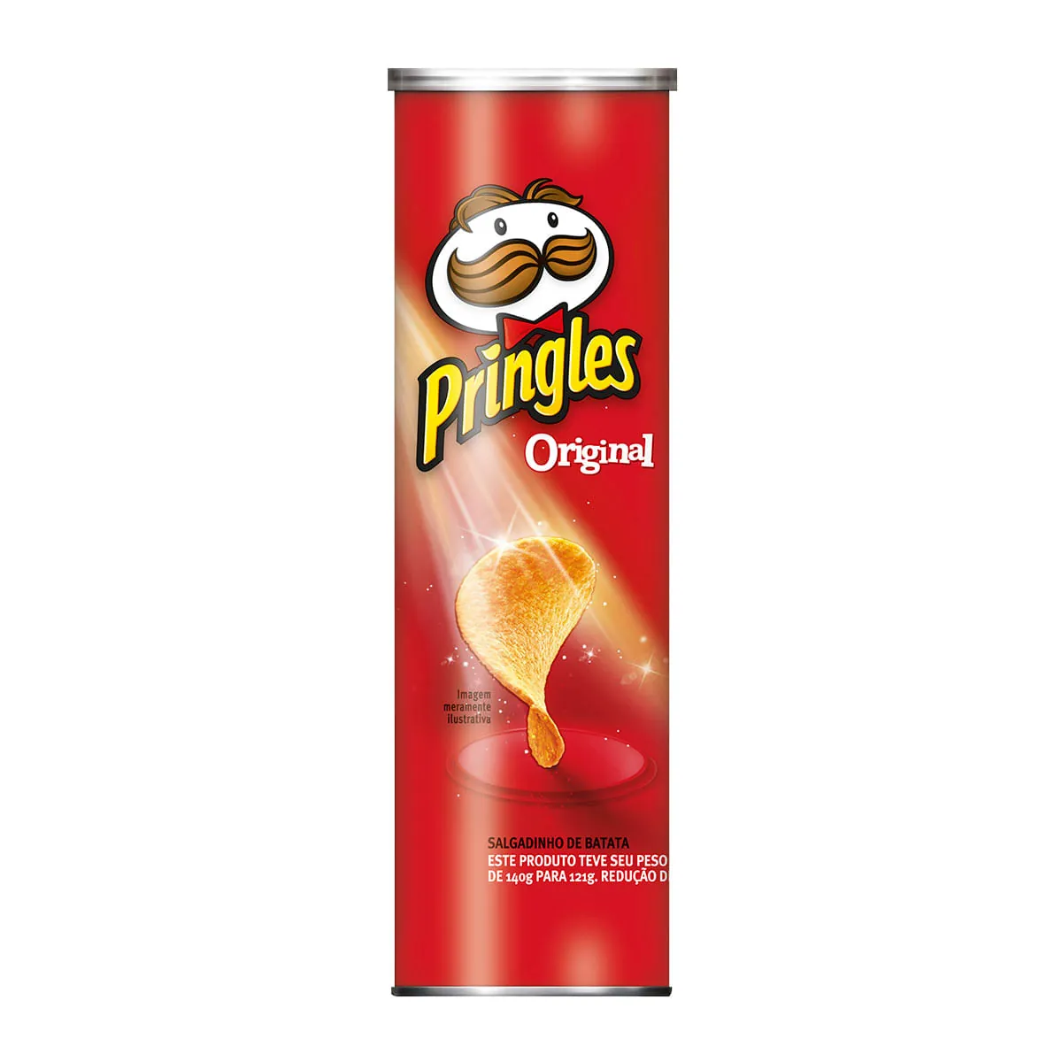 Salgadinho De Batata Original Pringles Tubo 121g