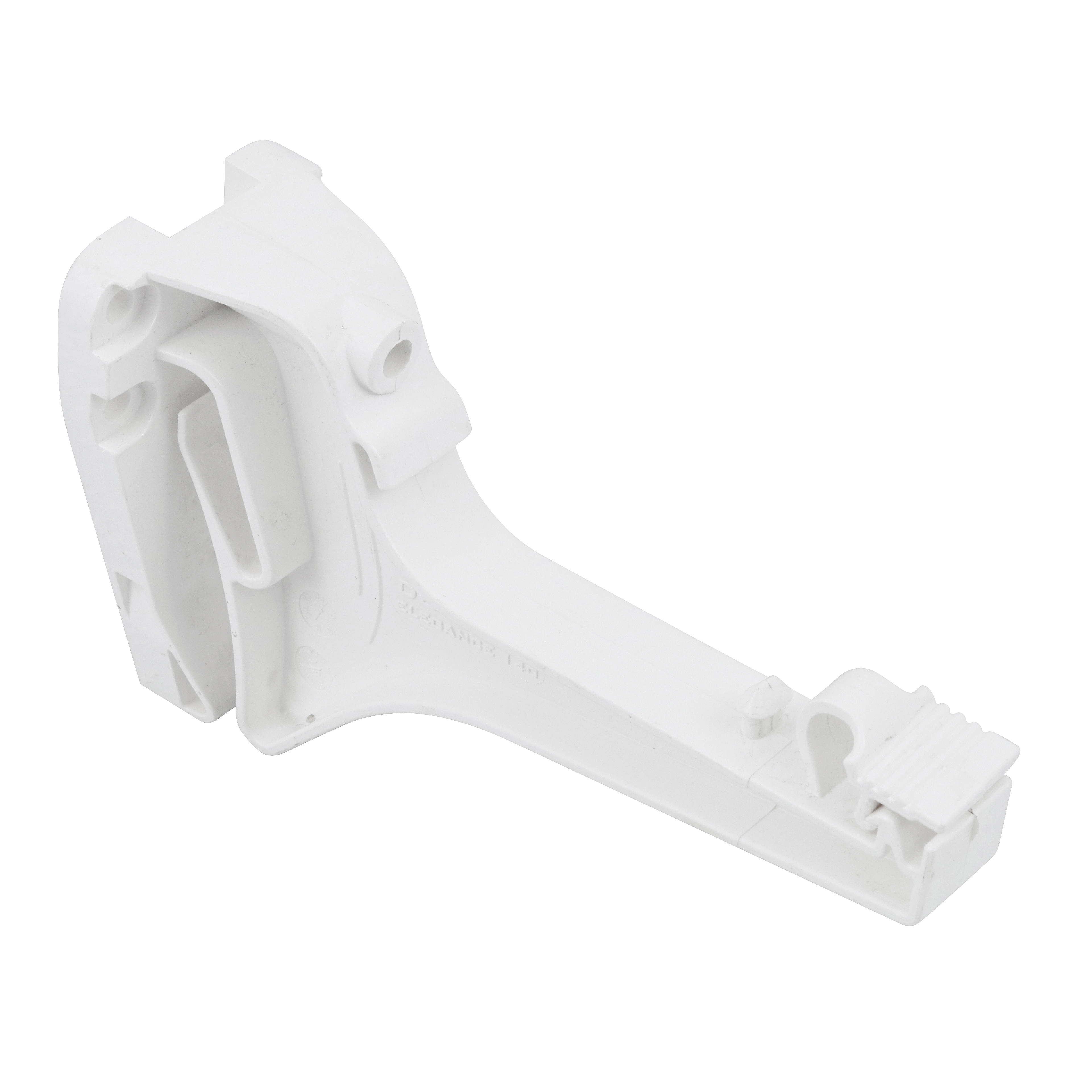 Suporte para Calha em PVC 9,4x15x5,2cm Elegance  Odem