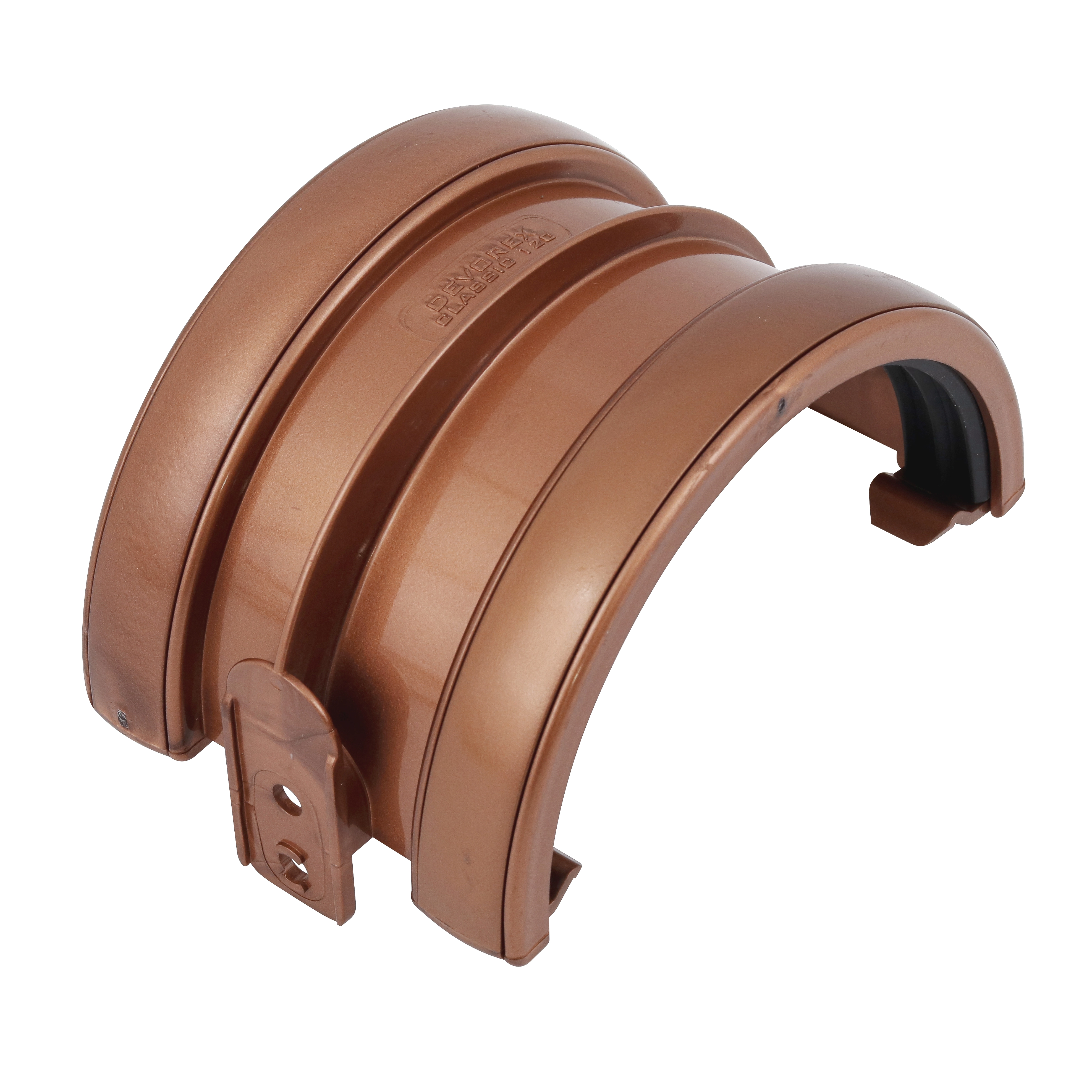 Emenda para Calha em PVC 8x12cm Cobre Classic Odem