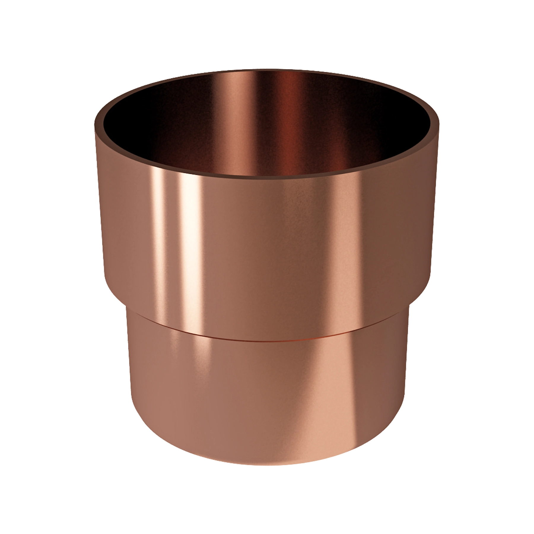 Acoplamento Condutor para Calha em PVC Cobre Classic 8cm Odem