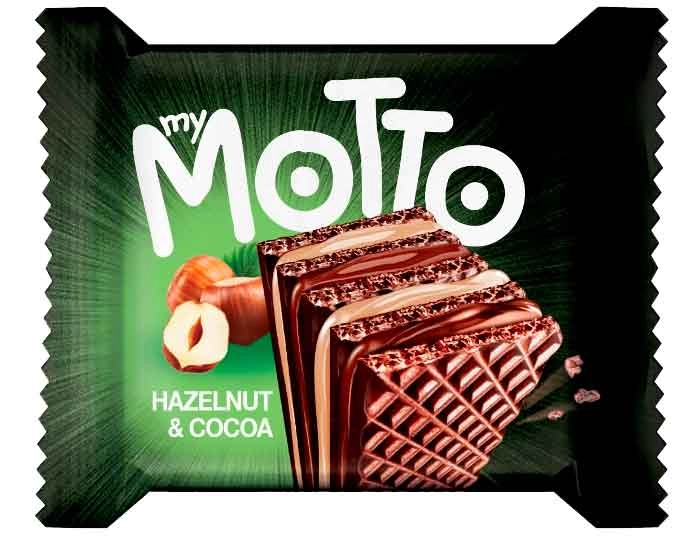 Bisc Motto Hazelnut Cocoa 34g