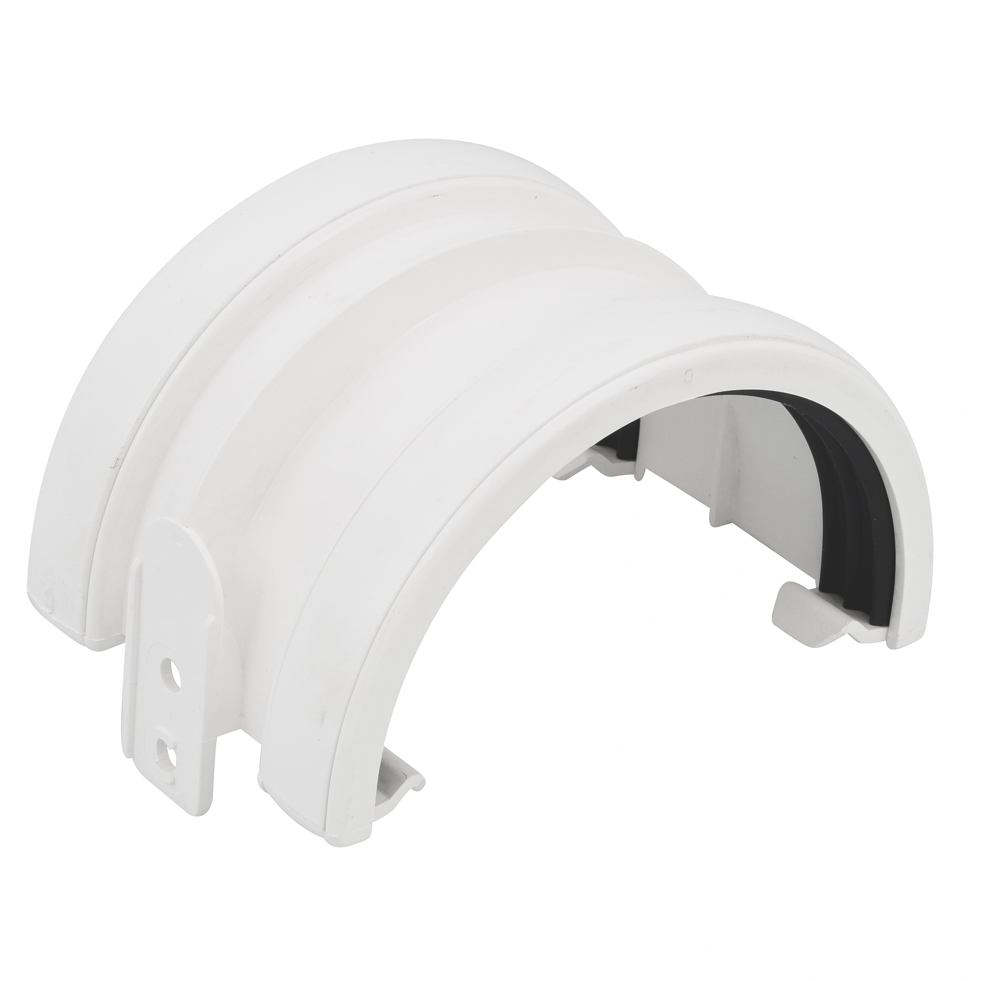 Emenda para Calha em PVC 78x141x100cm Branco Odem