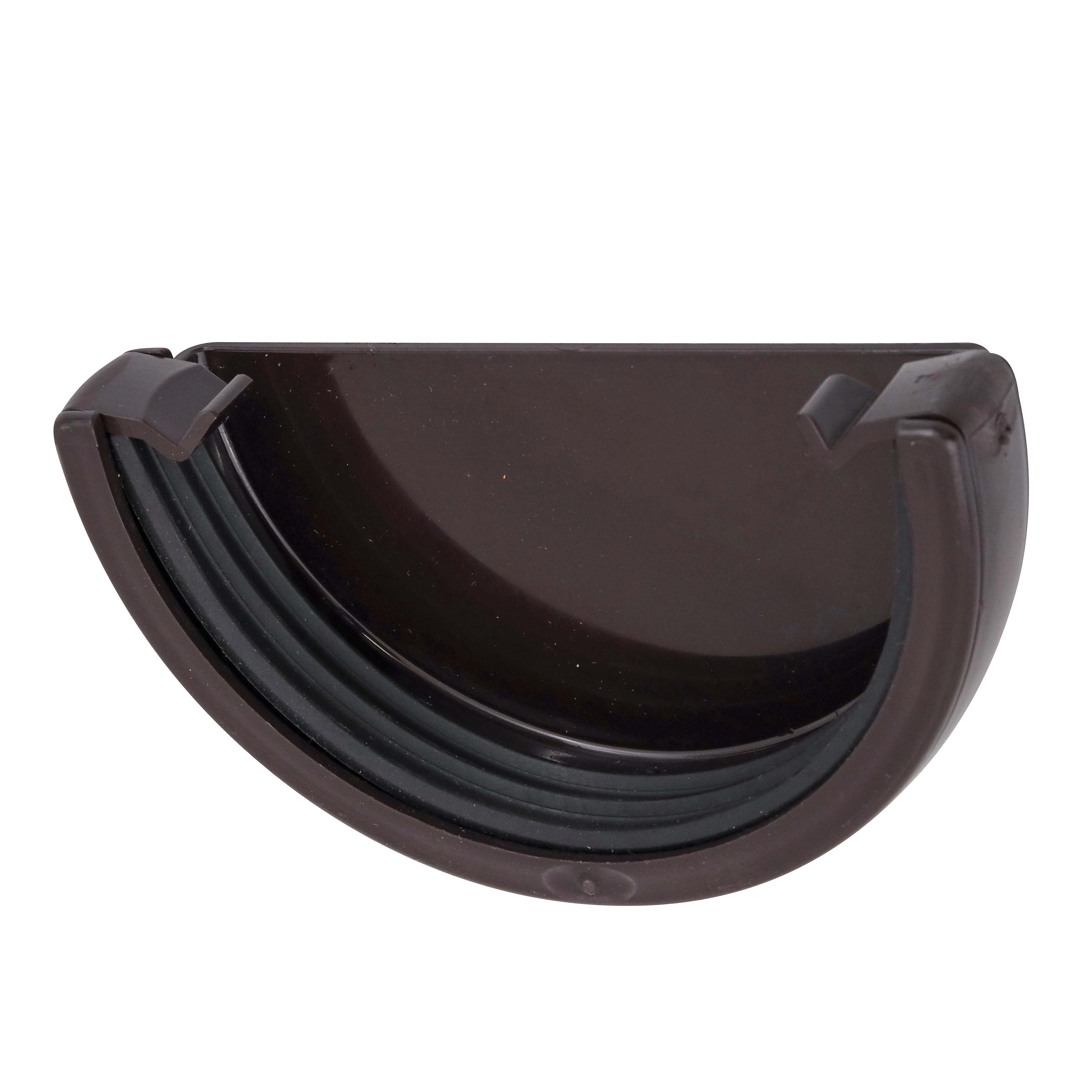 Cabeceira para Calha em PVC Classic Marrom Odem